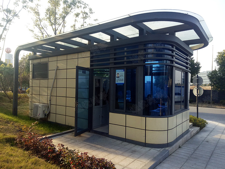 物业高档保安岗亭治安亭门卫值班亭特色异形岗亭成品岗亭厂家直销