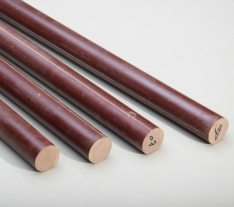 厂家批发绝缘电木板棒 /棕色绝缘棒酚醛树脂板/棒 细布纹胶木棒