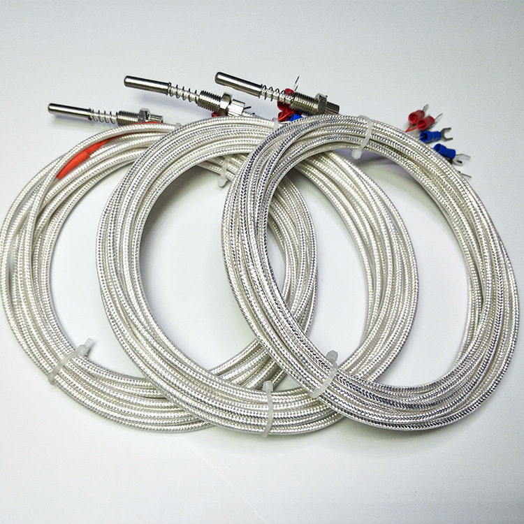 定制探头端面铂热电阻贴片式热电偶温度传感器wzp-pt100厂家直销