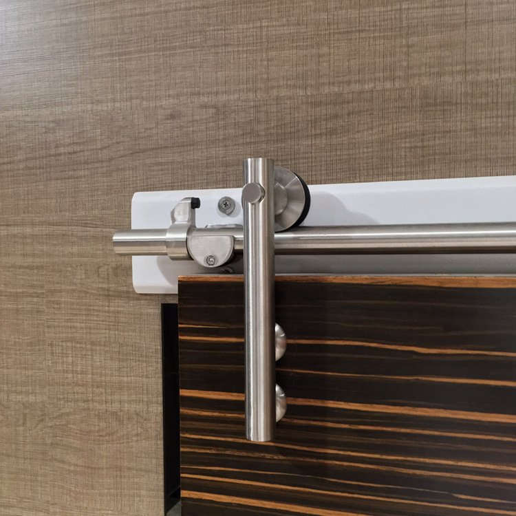 欧式定制批发适用25mm圆形导轨配套304不锈钢滑轮谷仓门吊轨