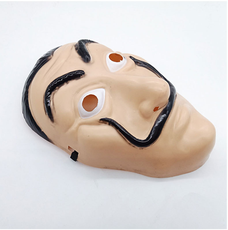 cos纸钞屋面具 纸牌屋纸房子la casa de papel达利周边面具批发