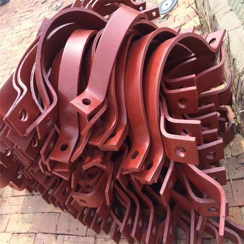 双螺栓管夹 a5管夹现货批发 hg/t21629-1999标准