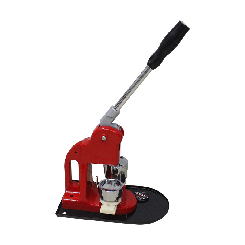 新型手动压卡机 胸章机器 徽章机 广告礼品设备 不含模具颜色随机