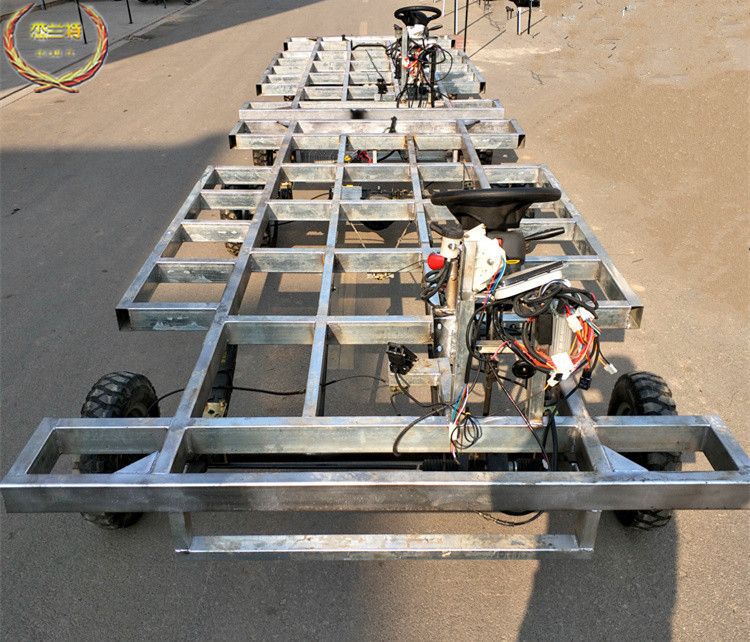 电动车车架电动四轮车底盘电动车配件电动车后桥前桥杰兰特