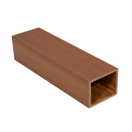 生态木方管 40*50方木 立柱隔断格栅吊顶材料 防水防火木塑方通