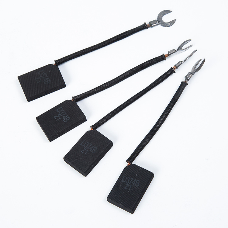 株碳,zt牌 d374b 炭石墨 火车碳刷 7*20*30