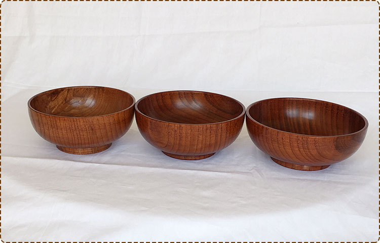 厂家直供酸枣木家用饭碗 一等品木碗木质 沙拉大碗整木现货批发