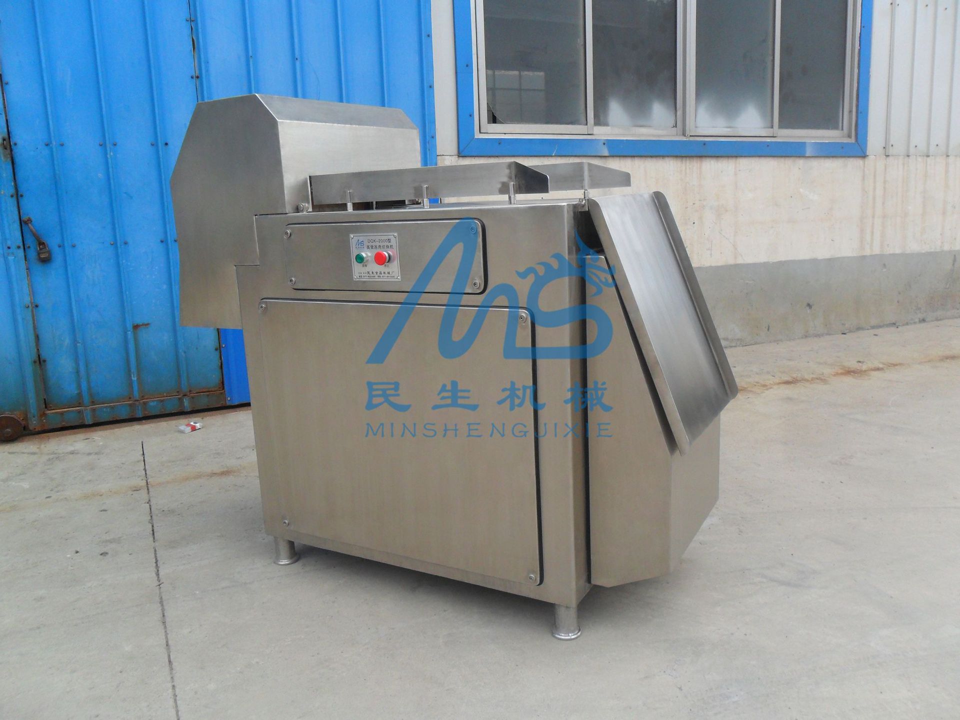 厂家现货直销冻肉盘切块机 不锈钢速冻油板切割机 冻肉切块机批发