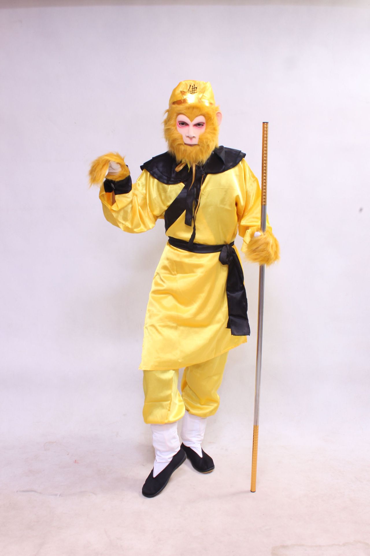 西游记孙悟空孙行者演出服装全套成人面具道具晚会舞台扮演表演服