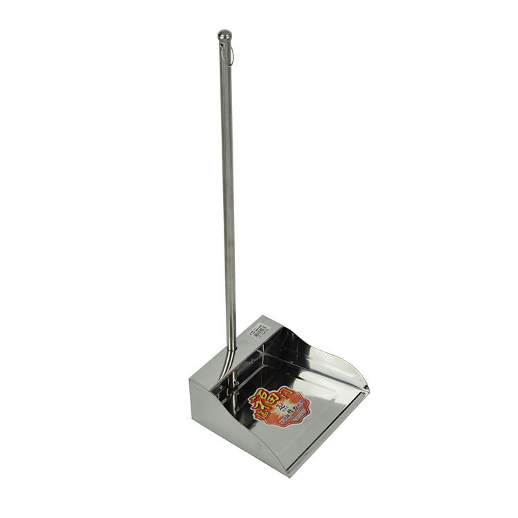 不锈钢簸箕垃圾铲大号畚斗垃圾斗家居清洁铲子不锈钢垃圾铲