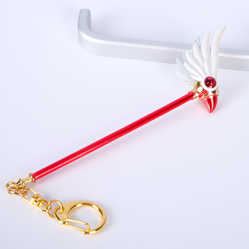 锌合金材质,多分色电镀   ----- 变身杖小项链款 店内搜索 小樱>可以