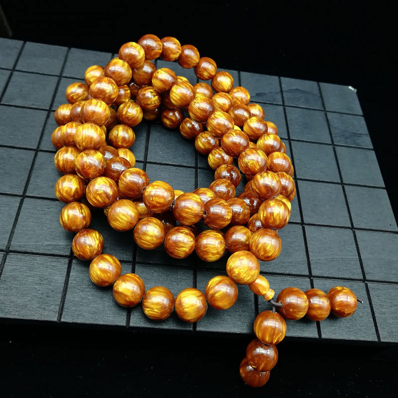 海柳手串108颗海金丝柳手串景区热卖手链汽车档位珠海柳佛珠手串