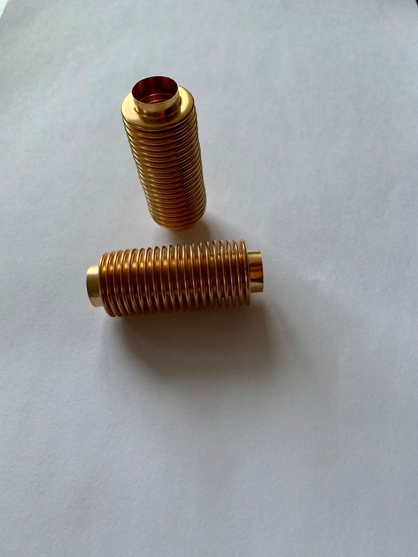 非标定制铜波纹管,非标国标均可生产,广泛用于精密仪器中