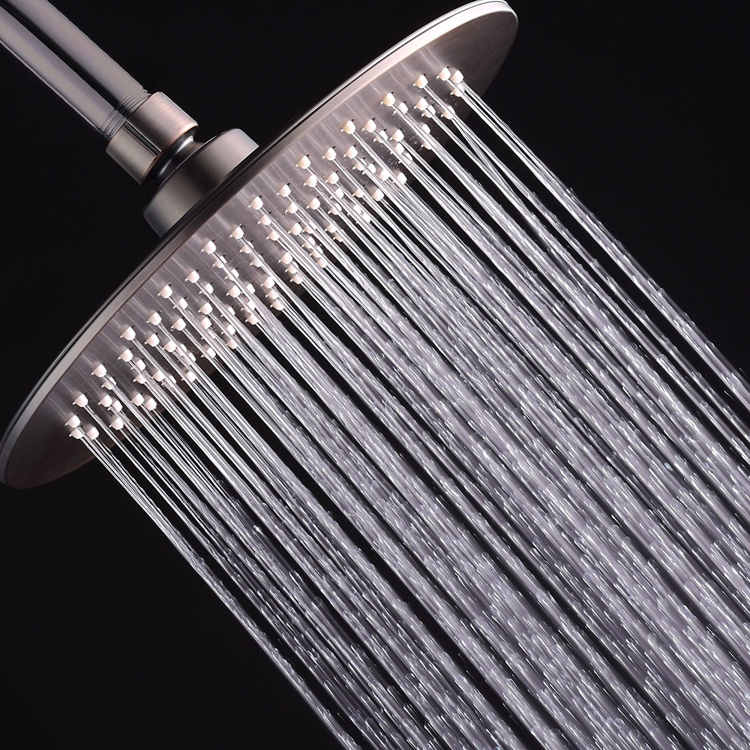 外贸欧美仿古红黑古铜塑料薄款顶喷 酒店增压淋浴大花洒淋雨喷头