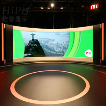 厂家供应 led弧形显示屏 led落地式显示屏 防水led电子显示屏