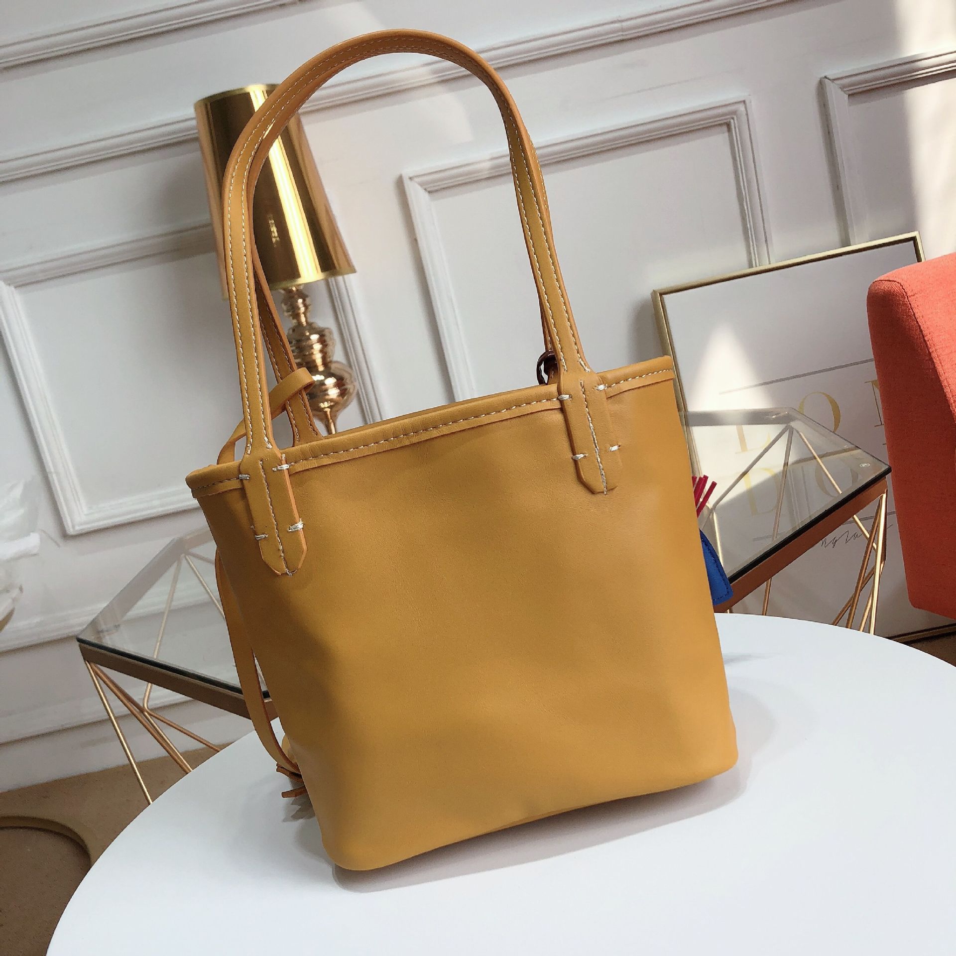 真皮女包-g269 购物袋菜篮子 子母包 手拎包 包邮-真皮女包尽在