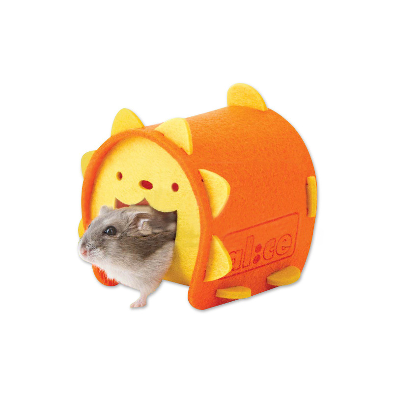 时尚卡通造型仓鼠棉窝小宠仓鼠用品 小宠过冬棉窝保暖窝秋千床