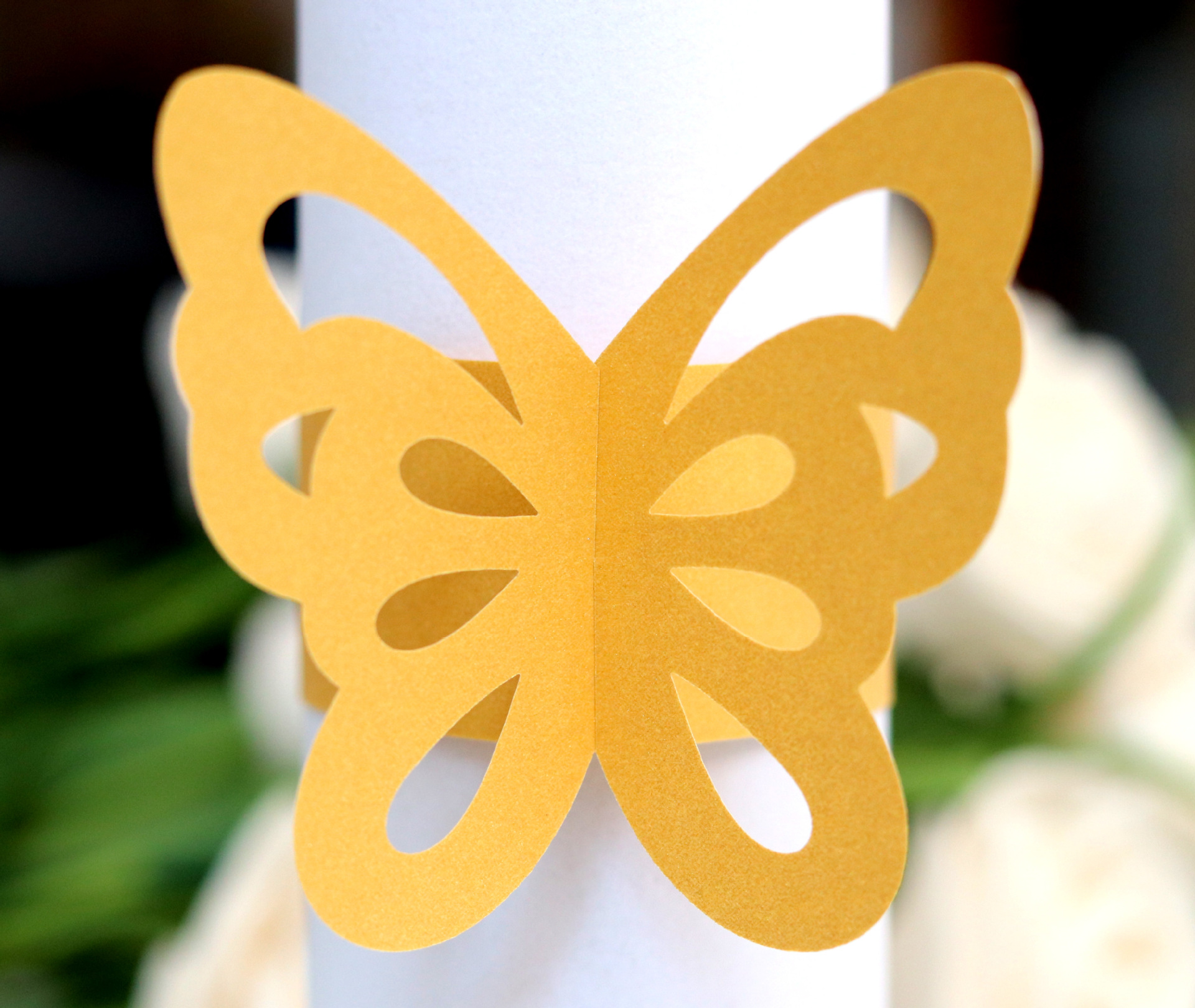 欧式蝴蝶餐巾环 个性餐巾扣 婚庆酒店装饰用品毛巾纸扣 深圳批发