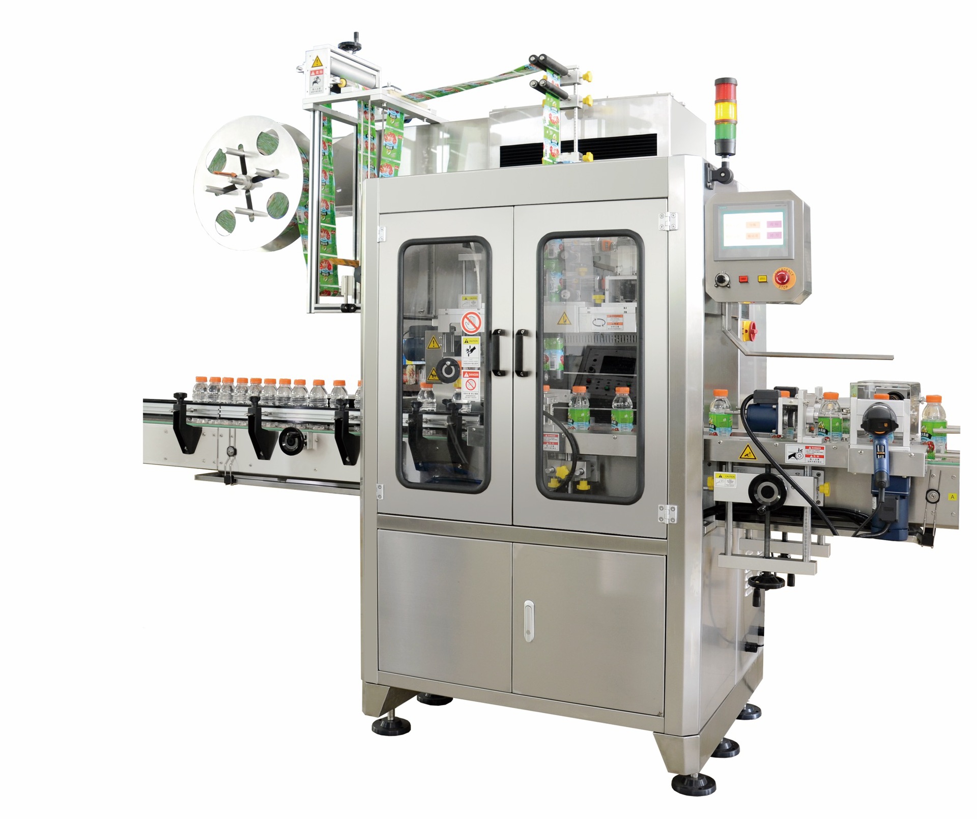 套标机mt-250p,全自动收缩套标机