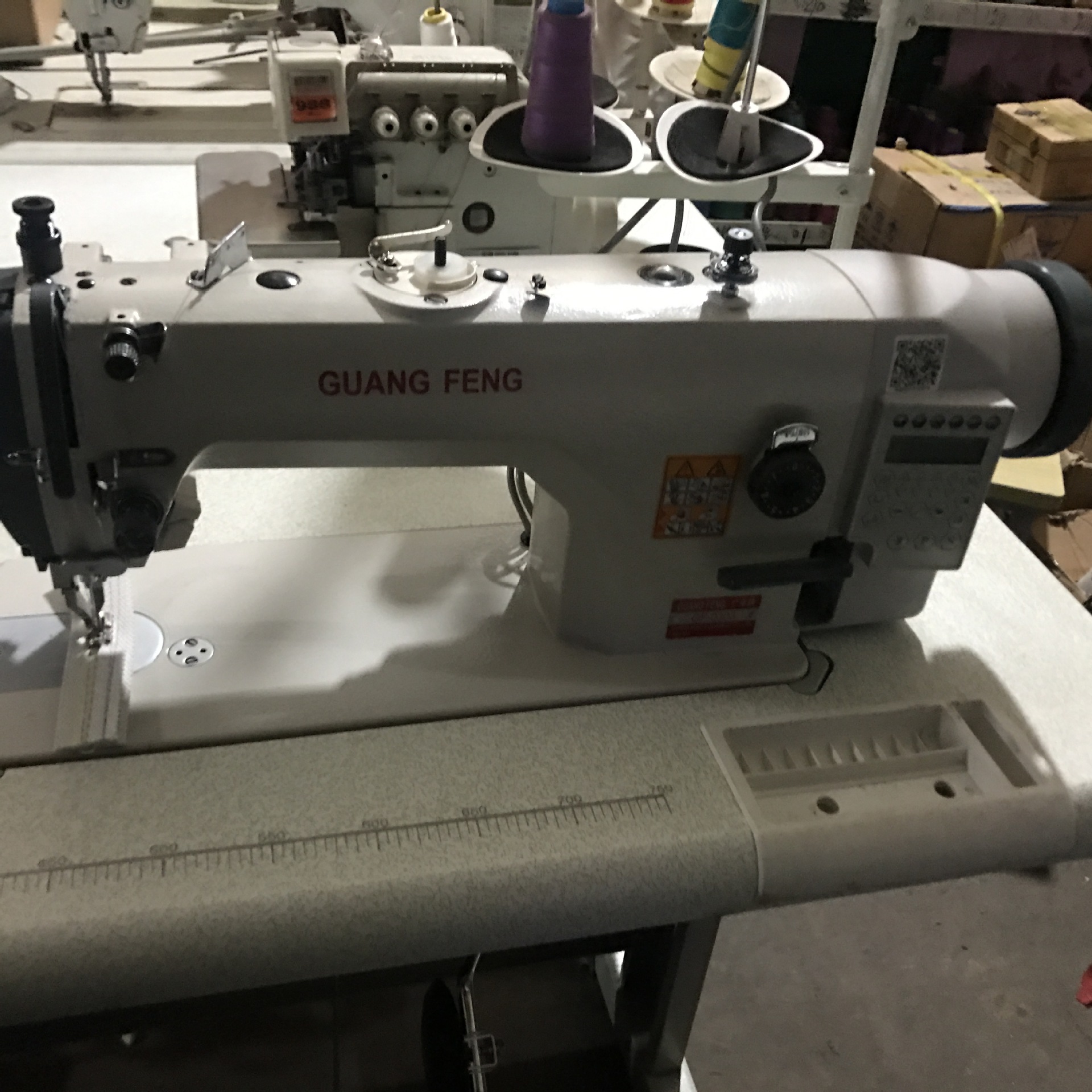 工业缝纫机 电脑一体同步车gf-0303广丰牌电脑车视频是无油试机