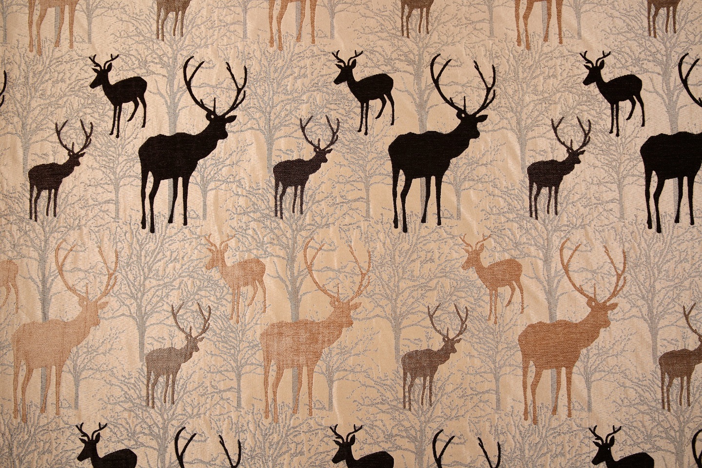 高档加厚北欧式沙发面料 动物图案提花布 沙发巾靠垫工厂直销