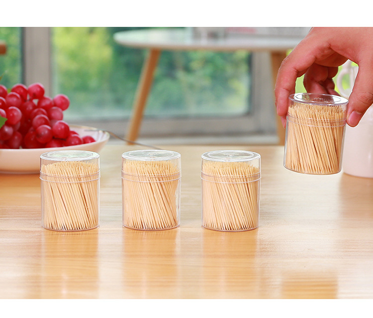 透明瓶供应塑料牙签瓶牙签罐牙签盒牙签桶日用百货厂家批发牙签罐