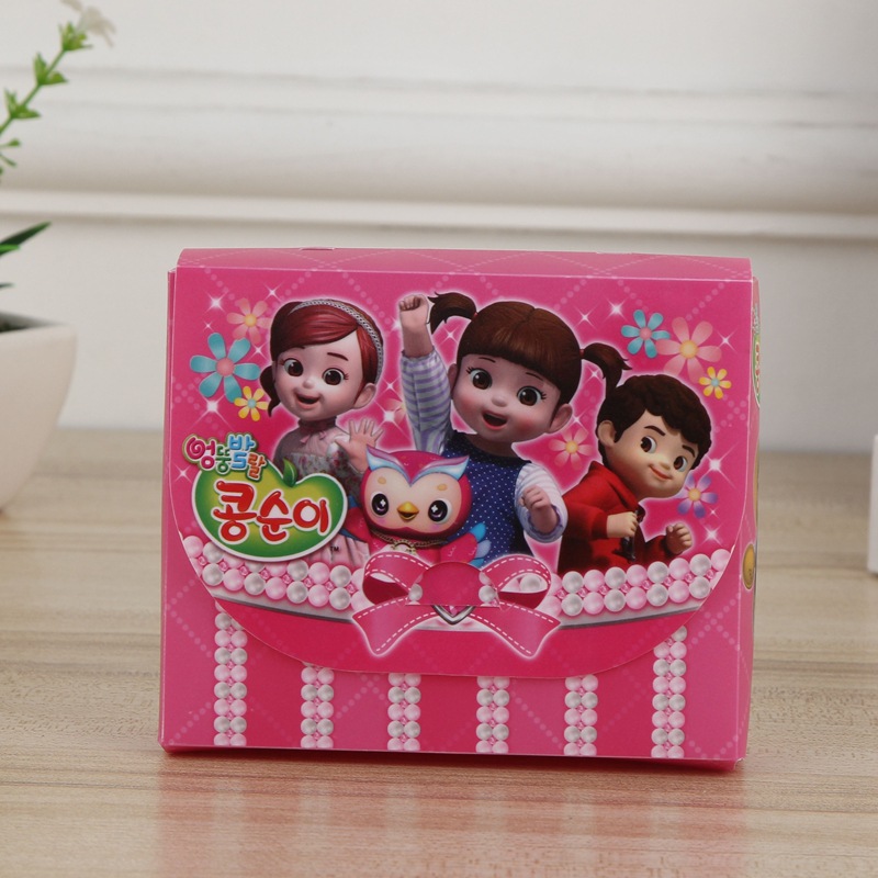 儿童玩具塑料包装盒文具文件夹pvc盒子彩盒韩国幼稚园保管文件包