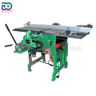 木工三合一台刨 带压刨功能 可升降木工电刨子 省力300木工机床