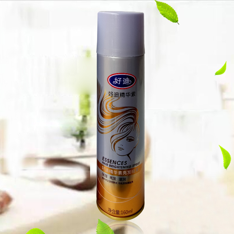 好迪精华素亮发喷雾160毫升乌黑亮发油开叉受损毛躁暗哑喷发油