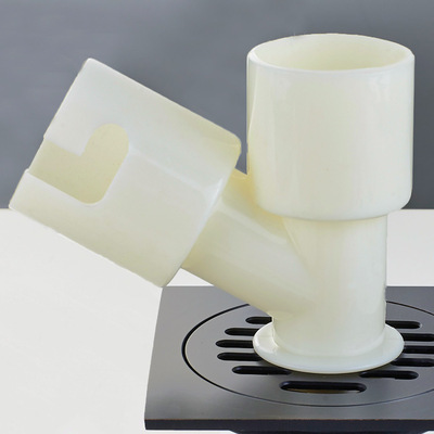 洗衣机地漏配件专用地漏接头弯通三通洗衣机排水管连接塑料接头