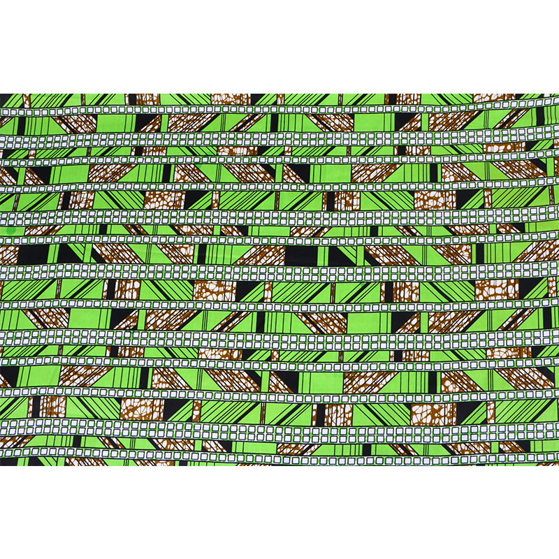 Foreign Trade African Cotton Print Fabric Cotton African Batik Fabric African Ethnic Clothes Fabric Manufacturers Supply