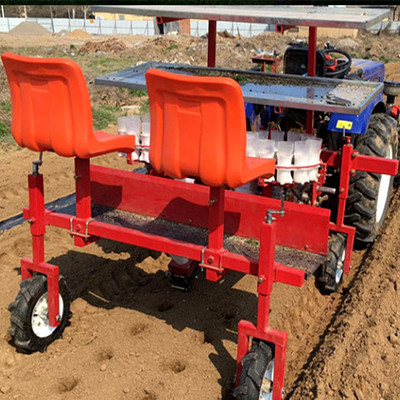 自走式蔬菜移栽机 蔬菜大棚秧苗种植机各种小苗移苗器