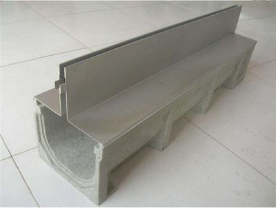 永富金通精石缝隙式线性排水沟线性成品排水沟树脂混凝土排水沟