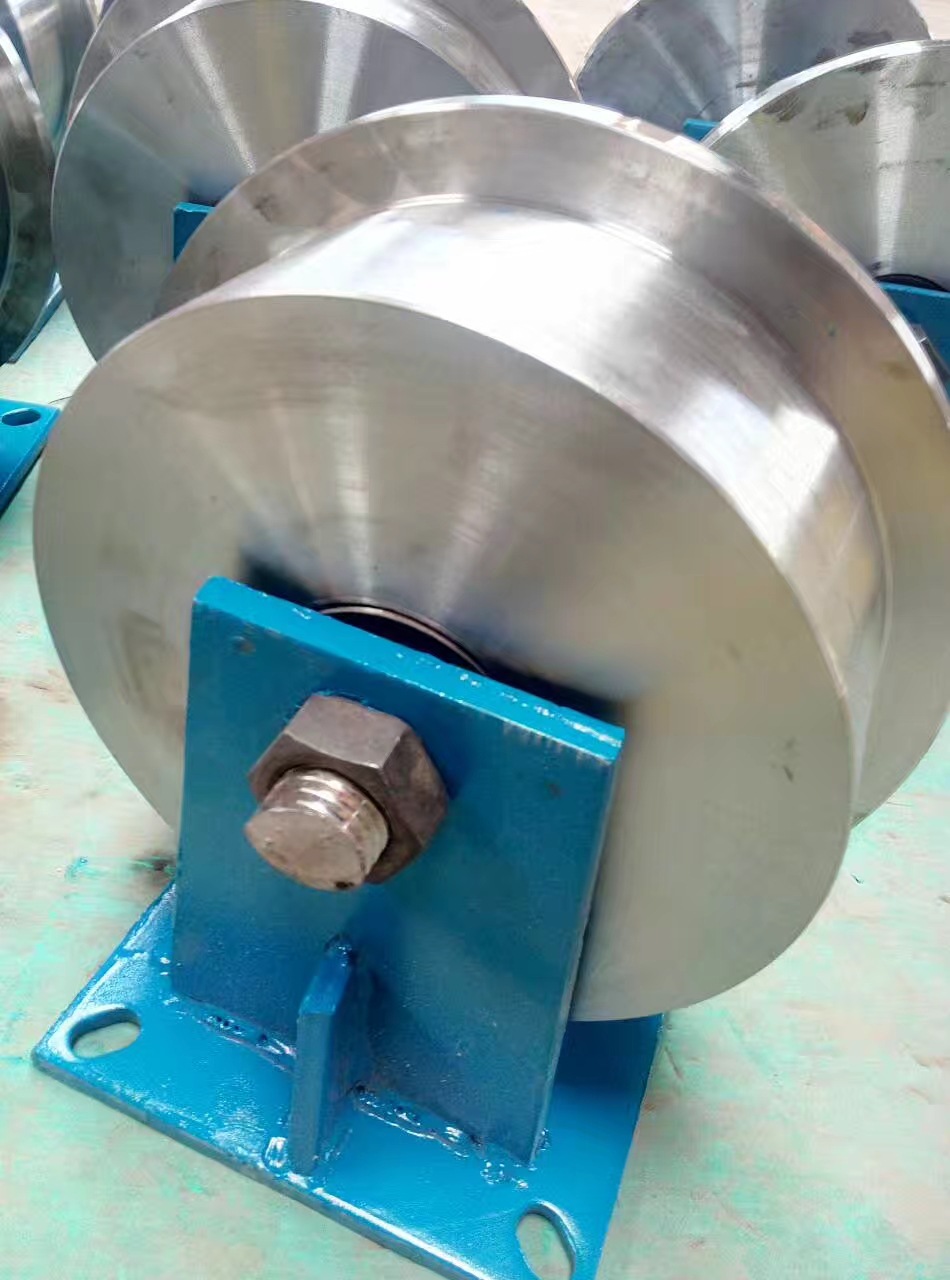 厂家直销100 120 150 200 250 单边轨道轮 火车轨道轮 钢轨滑轮