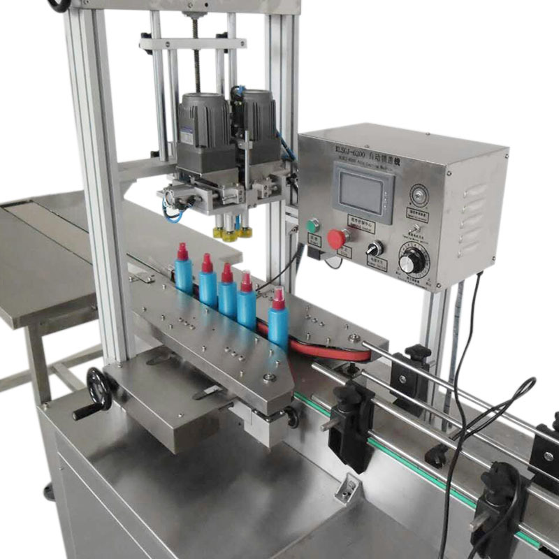 全自动真空旋盖机玻璃瓶罐头燕窝辣椒酱料抽真空封口机设备厂家