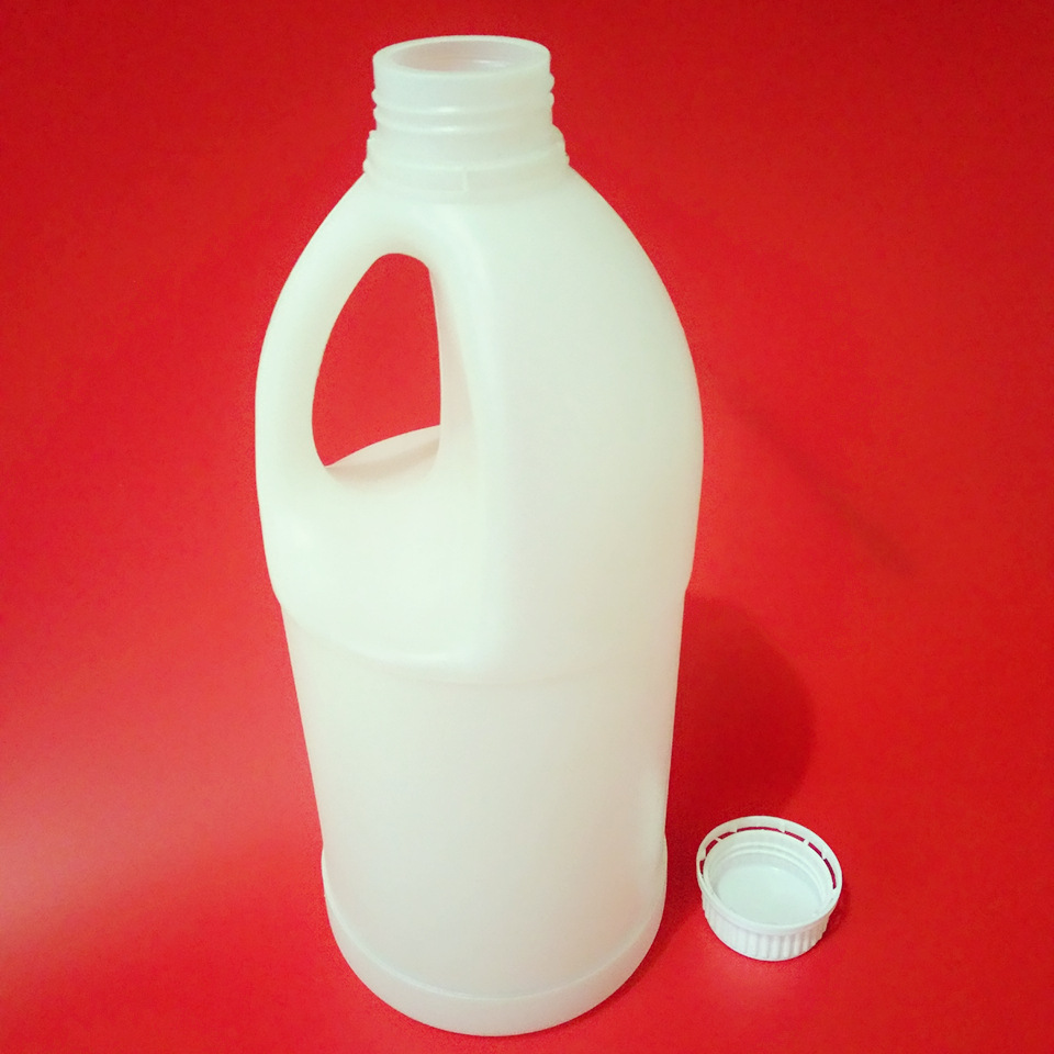 2升加仑桶2000毫升带扶手果汁酸奶瓶颜料瓶两升通用瓶