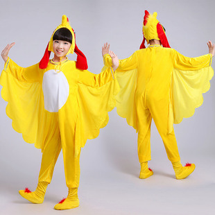 动物小鸡表演服