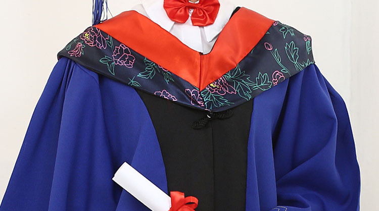 大学硕士研究生毕业服 硕士服 蓝色硕士服位服 文理工农军医科
