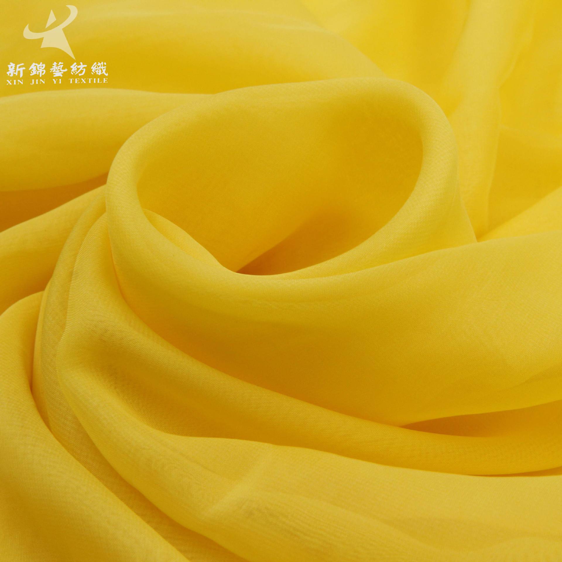 30d天丝雪纺 涤纶女装轻薄柔软透明连衣裙面料 厂家直销仓库现货