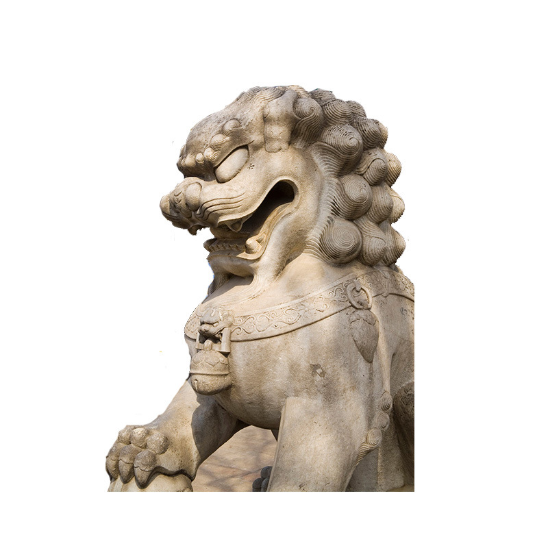 厂家直销青石圆雕仿古石狮子 建筑石狮子 各种造型石雕狮子