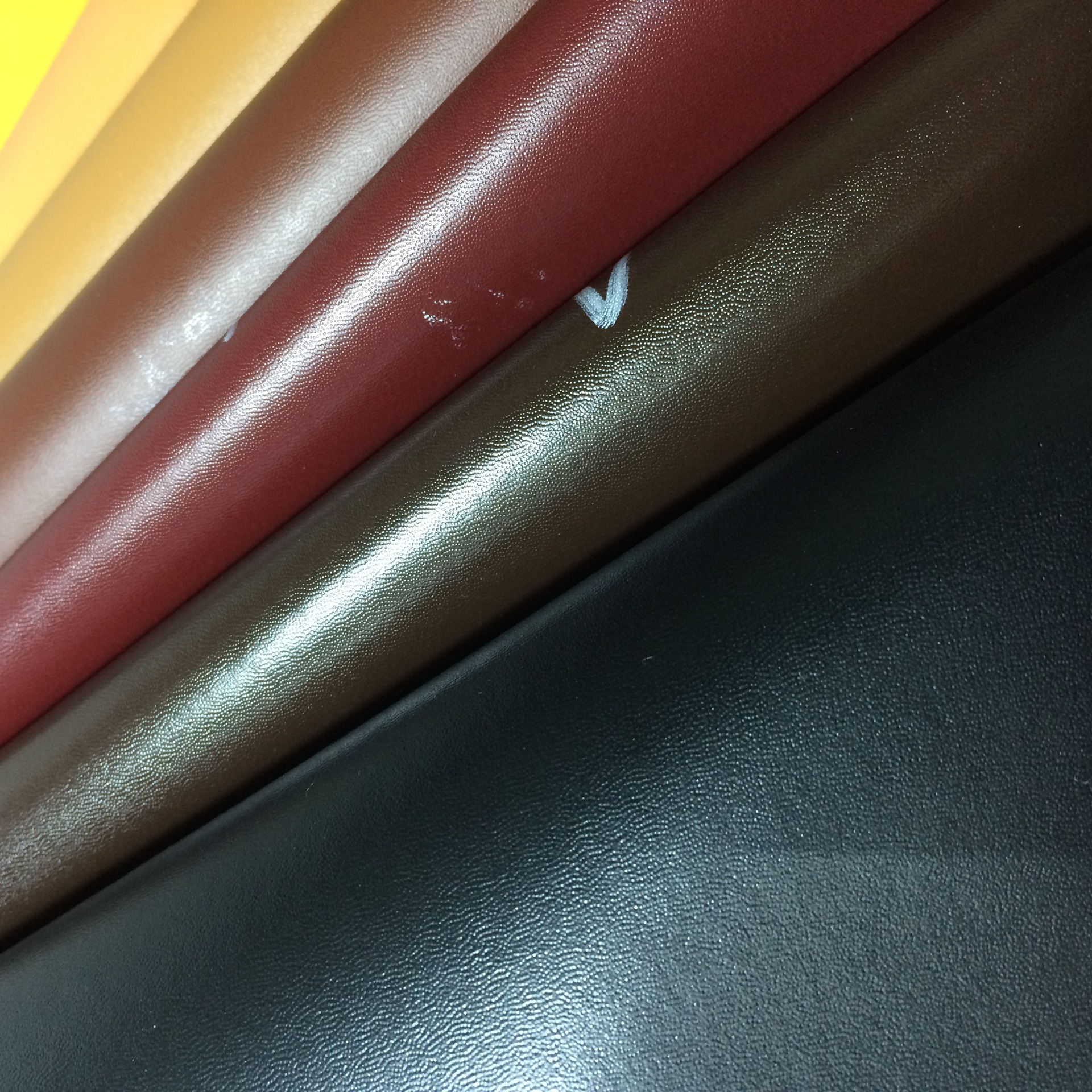 5厚138纹消光薄款pvc义乌人造革