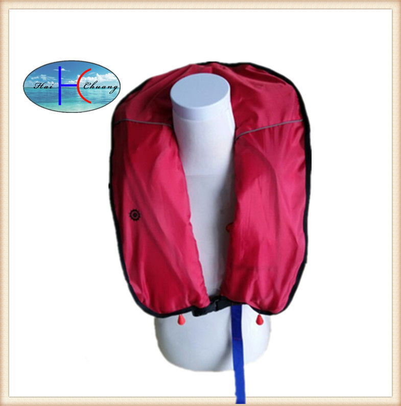双气囊自动充气救生衣 车载救生衣 ccs 气胀式飞机救生衣