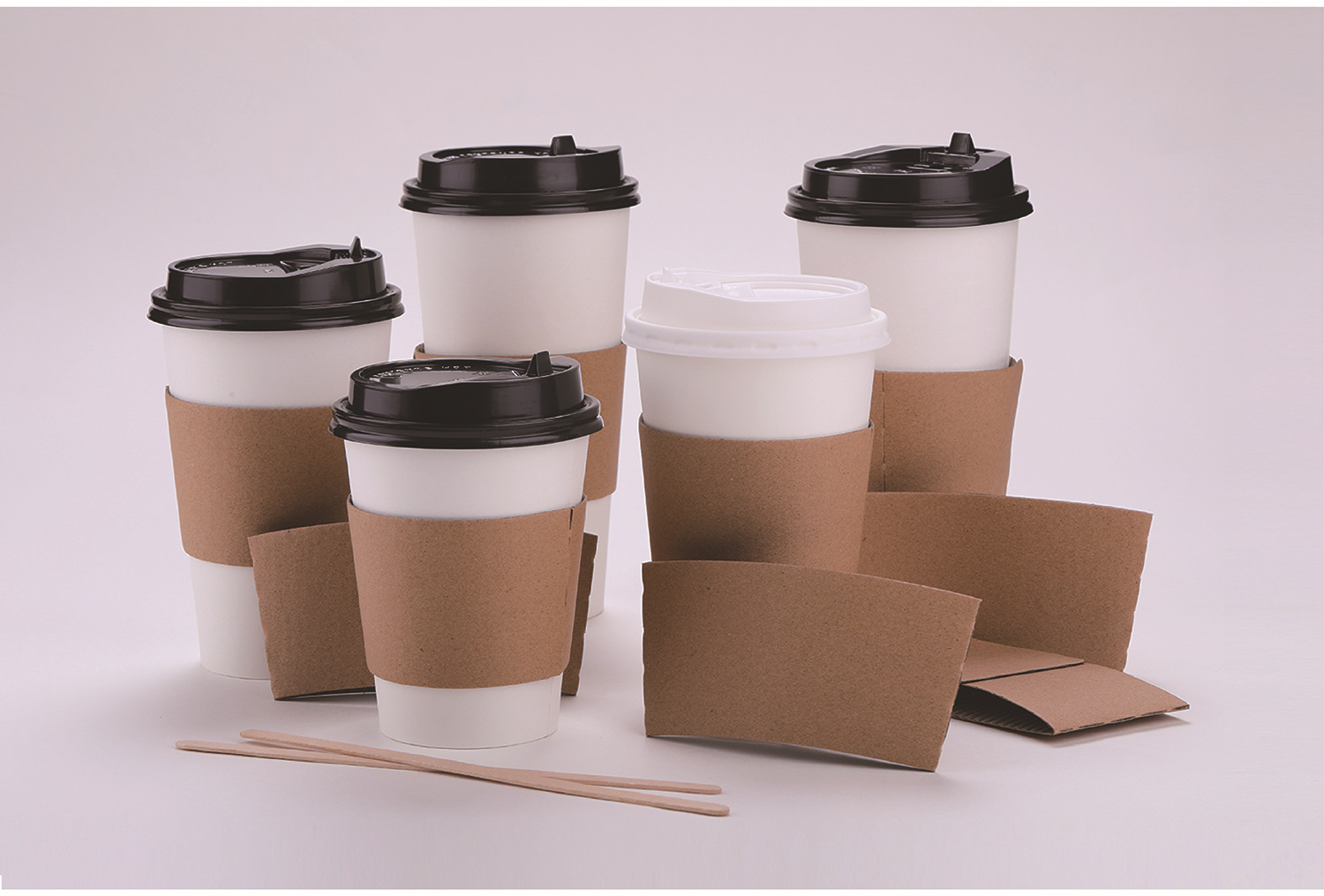 咖啡杯防烫隔热纸_东莞谦禾一次性套咖啡杯防烫隔热纸印刷logo - 阿里