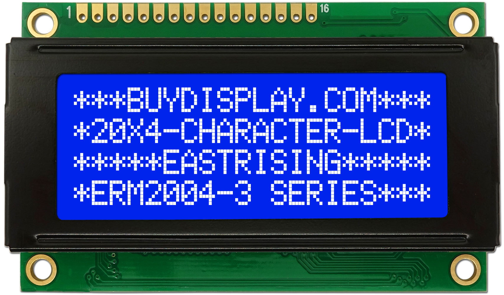 2004单色字符型lcd液晶显示模块/20x4模组/白底黑字/小尺寸