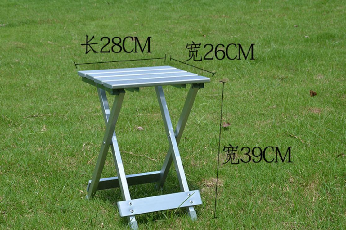 夏诺多吉 铝合金折叠凳 便携凳 折叠凳 超轻折叠凳