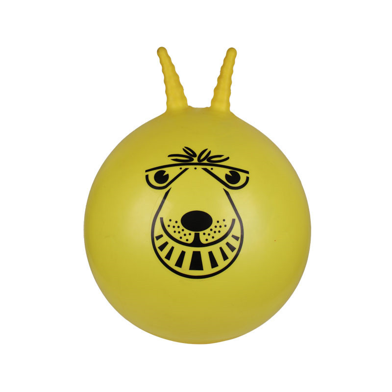 pvc成人羊角球 跳跳球 加厚特种羊角球 环保可定制