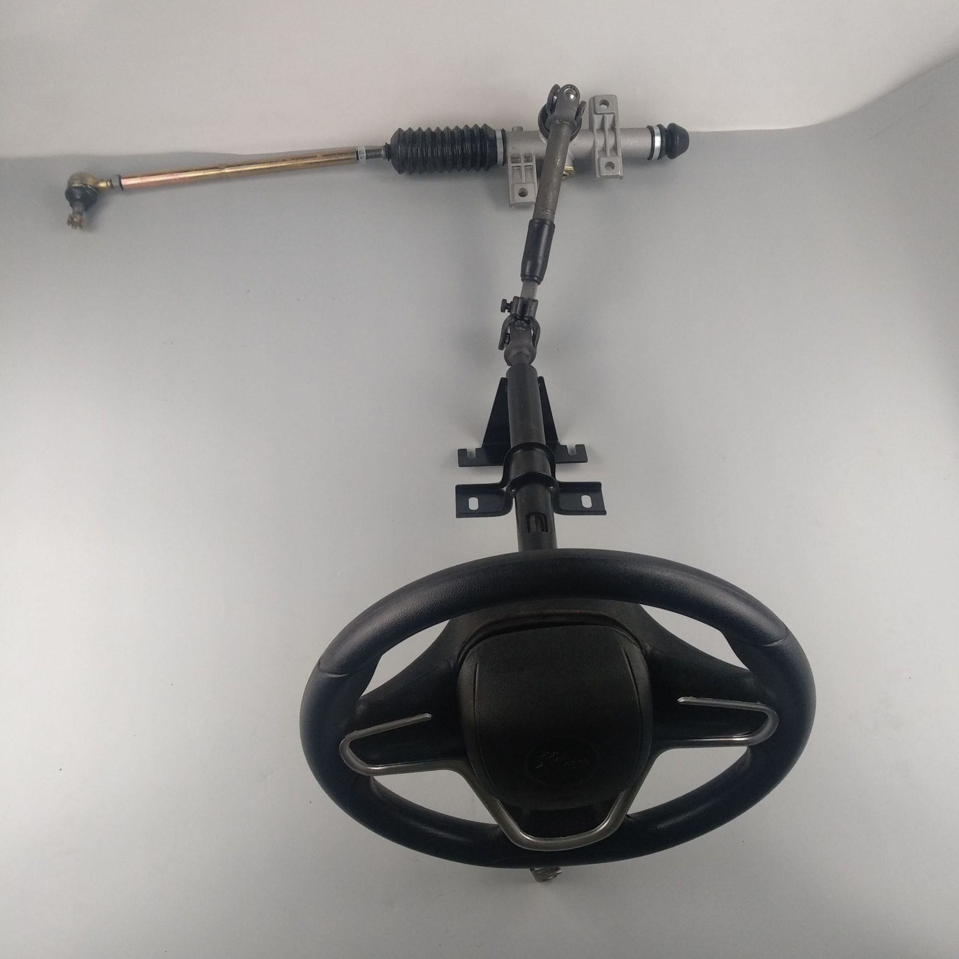 电动车配件 四轮车方向机改装 新能源转向机方向盘 方向机总成