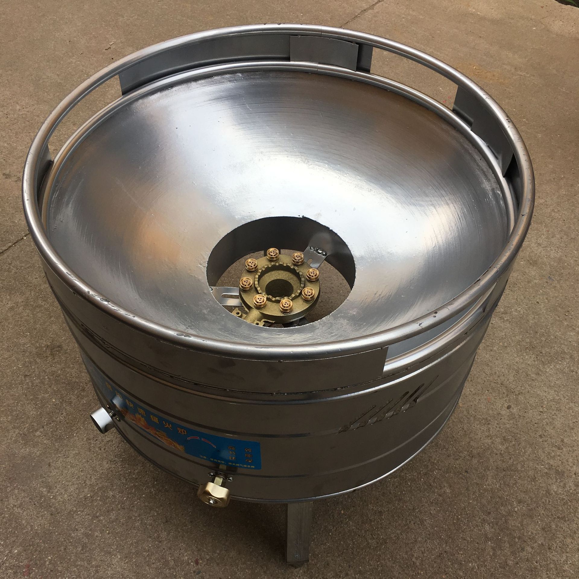 大锅灶 液化气 酒店 宴席 食堂单眼节能不锈钢猛火灶快速商用厨具