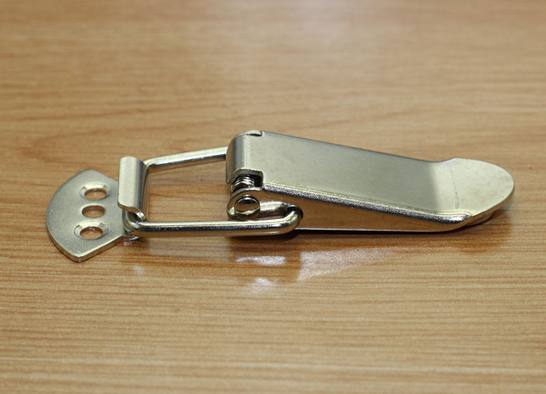 皓创厂家直销中号沙发弹簧夹箱包扁嘴锁搭扣固定家具沙发座椅插扣