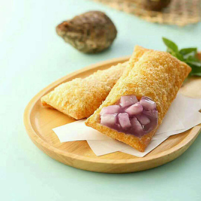 速冻西式甜心香芋派红豆派kfc油炸半成品小吃批发